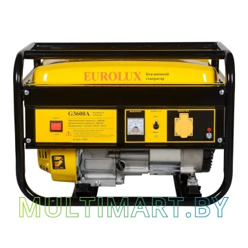 Бензиновый генератор Eurolux G3600A картинка 2